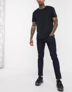 Selected Homme - Rinse wash jeans i økologisk bomuld med slim fit-Blå