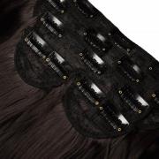 LullaBellz Super Thick 16  5 Piece Blow Dry Wavy Clip In Extensions (Various Shades) - Light Blonde