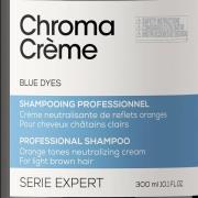 L'Oréal Professionnel Paris Chroma Crème Orange-Tones Neutralizing Cream Shampoo - Light To Medium Brown Hair 300ml