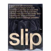 Slip Large Scrunchies - Black (pakke med 3)