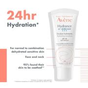 Avène Hydrance Light-UV Hydrating Emulsion SPF 30 Moisturiser for Dehydrated Skin 40ml