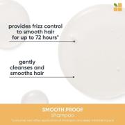 Biolage Smooth Proof Shampoo and Conditioner and All-in-One Coconut Infusion Multi-Benefit Leave-in Hair Spray Bundle