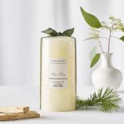 The White Company Fir Tree Medium Pillar Candle 625g