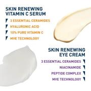 CeraVe Skin Renewing Duo for Visibly Brighter Smoother Skin with Vitamin C Serum and Eye Cream
