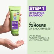 Garnier Method For Curls Shampoo, up to 72H moisture and definition 200ml