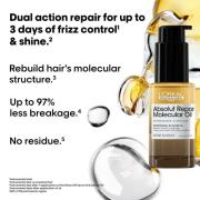 L'Oréal Professionnel Ultimate Repair Treatment Set: Metal Detox Hair Mask 150ml & Absolut Repair Molecular Bi-Phase Hair Oil