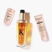 Kérastase Elixir Ultime L'Huile Originale Hair Oil 75ml with Mini Deluxe Curl Manifesto Shampoo 30ml and Mask 30ml Duo
