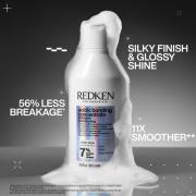 Redken Acidic Bonding Concentrate Shampoo and Conditioner 300ml with Leave-In Treatment Travel Size 30ml, Bond Repair Bundle