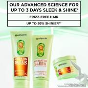 Garnier Keratin Sleek Shampoo 200ml