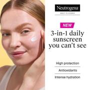 Neutrogena Ultra Sheer Invisible Fluid Sunscreen Hydration SPF50