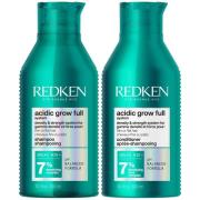 Redken Acidic Grow Full System Densyfying Shampoo 300ml & Redken Acidic Grow Full System Densifying Conditioner 300ml Duo