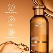 Wella Professionals Ultimate Smooth Shampoo and Mask Bundle for Dry, Dull & Frizzy Hair