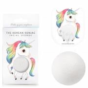 The Konjac Sponge Company Mythical Unicorn Prancing Konjac Sponge Box and Hook - Hvid 30 g