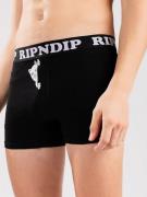 RIPNDIP Peek A Nermal Boksershorts sort