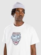 Monet Skateboards Zombie Brain T-shirt hvid