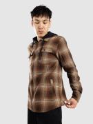 Empyre Chancer Hooded Flannel Skjorte brun