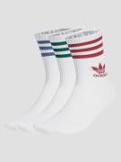 adidas Originals Crew 3 Pack Socks hvid