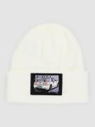 Key Street White Gas Station Beanie hvid