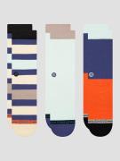 Stance Bayside Crew 3 Pack Socks mønster