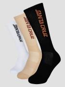 Santa Cruz Strip Strømper 3Pk Strømper mønster