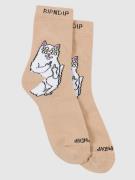 RIPNDIP Lord Nermal Blossom Mid Socks Socks brun