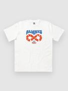 The Dudes Always Never Seasonal T-shirt hvid