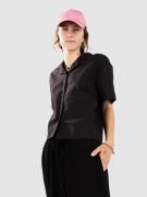 Urban Classics Seersucker Skjorte sort