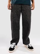 Blue Tomato Leopard Print Baggy Denim Jeans