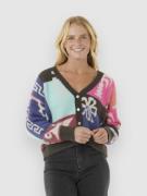 Rip Curl Keepsakes Jacquard Cardigan pink