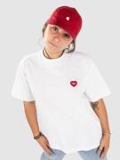 Carhartt WIP Heart Patch T-shirt hvid