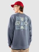 Quiksilver Salt Water Graphic Crew Sweater blå
