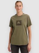 Burton Classic Mtnhgh T-shirt grøn