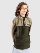 Columbia Steens Mtn II 1/4 Snap Pull-Over Kids Half-Zip Fleecepullover grøn