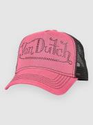 Von Dutch Bling Trucker Kasket pink