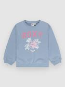 Roxy Morning Hike Brushed Rg Kids Sweater blå