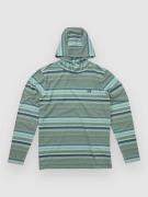 Salty Crew White Cap Tech Longsleeve Lycra blå