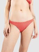 Rip Curl Shell Cove High Leg Cheeky Bikini underdel rød