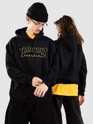 Thrasher Shadow Mag Logo Hættetrøje sort