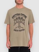Volcom Feeding Tree T-shirt brun
