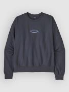 Patagonia 95 Oval Logo Daily Crew Sweater blå