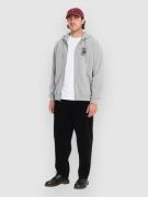 Volcom Catastrophy Hættetrøje med lynlås grå