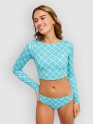 Roxy The Beach Babe Ls Crop blå