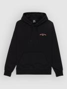 Quiksilver Screeny Front & Back Hættetrøje sort
