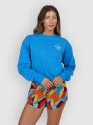 Salty Crew Dock Line Crew Sweater blå