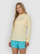 Salty Crew Heatwave Hooded Sunshirt Longsleeve Lycra gul