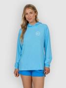 Salty Crew Circled Tech Hoody Longsleeve Lycra blå