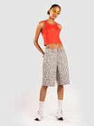 Blue Tomato Printed Denim Jort Shorts