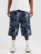 Blue Tomato Jacquard Denim Shorts blå