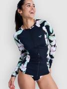 Roxy Ls Zip grå