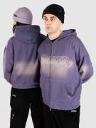 Jacker Rough Garment Dyed Premium Hættetrøje med lynlås